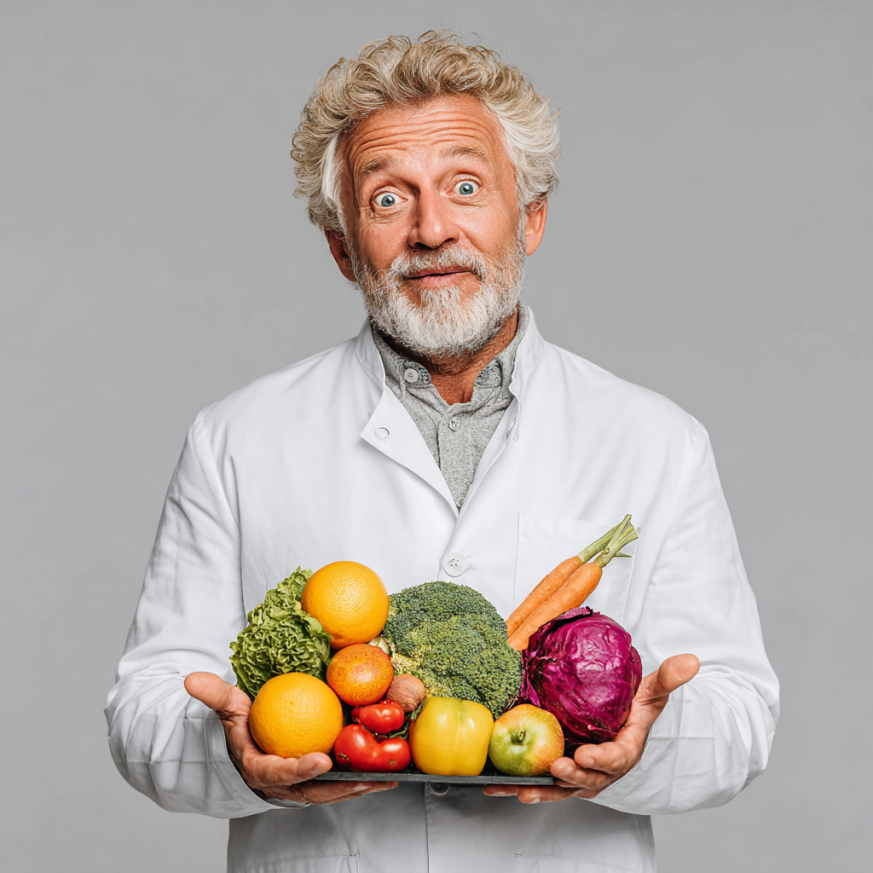 Cuplu de vârstnici pregătind împreună o masă sănătoasă